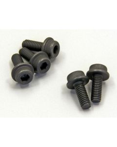 Kyosho S24010F Flanged Cap Hex Screw M4x10 (5pcs)