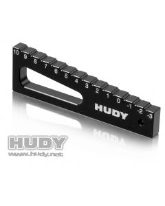 Hudy 107711 Chassis Droop Gauge -3 to 10 mm for 1/8, 1/10