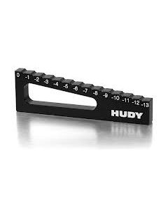 Hudy 107717 Chassis droop gauge 0 to 13mm for 1/8 off road