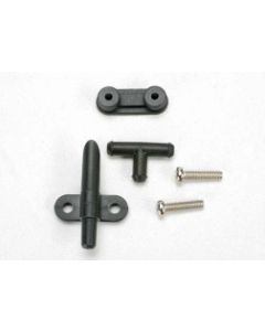 Traxxas 1588 Water pick-up/ backing plate/ tee-fitting (TRX2.5R, 3.3, Villain EX)