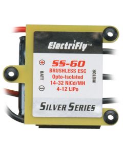 Great Planes M1850 Electrifly Silver 60A BL High Voltage ESC