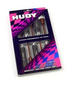 Hudy 190171 Socket Driver Inch Set - 5 Pcs