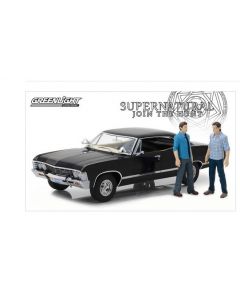 Greenlight 19021 Supernatural 1967 Chev Impala with Figures  (No Opening Parts) 1/18