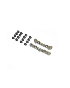 Losi TLR241063 Adjustable Rear Hinge Pin Brace with Inserts, 8XT