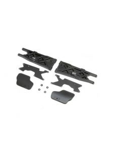 Losi TLR244070 Rear Arms, Mud Guards and Inserts, 2pcs, 8XT