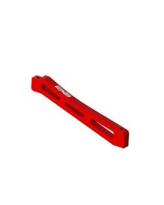Arrma 320564 Front Center Chassis Brace Alu 98mm Red