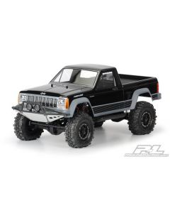 Proline 3362-00 Jeep Comanche One-Piece Clear  Body 1/10 One piece Full Bed For 12.3" (313mm) Wheelbase Scale Crawler