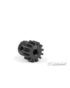 Xray 385613 Steel pinion gear 13T/48 pitch,2mm hole (shaft)