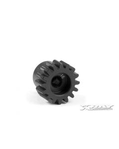 Xray 385616 Steel pinion gear 16T/48 pitch,2mm hole (shaft), (compatible Tamiya 40504)