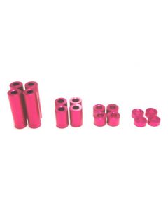 3 racing M4WD-01/PK 2mm Spacer Set (Pink)