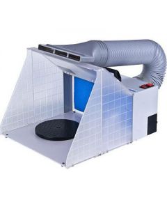 HS-E420DCLK  Spray Booth - LED Lights and Includes Exhaust Kit