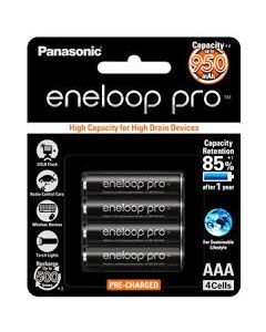Eneloop Pro BK-4HCCE/4BT (HR03) AAA NiMh  rechargeable baterries 950mAh/1.2V (4pcs)