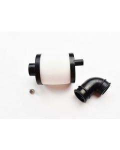 Ming Yang 5014  Air Filter (Black ) + Short Black elbow 1/8