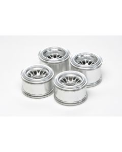 Tamiya 54201 Metal Plated Mesh Wheels  Set 4pcs For Rubber Tires 1/10