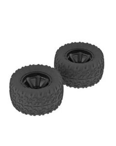 Arrma 550014 dBoots Copperhead MT Tyre Set, Glued, Black, 2pcs 1/10