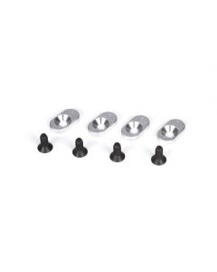 Losi LOSB5802 Engine Mount Inserts & Screws, 20T (4): 5-T