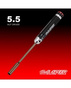 OS 71413550 OS Speed Nut Driver 5.5 Socket /Tip Length 100mm