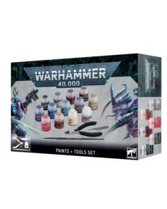 Games Workshop 60-12 Warhammer 40,000: Paints + Tools Set (52170199001)