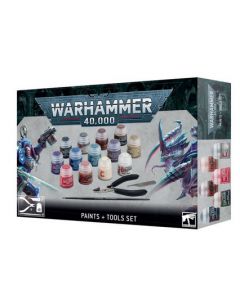 Games Workshop 60-12 Warhammer 40,000: Paints + Tools Set (52170199001)