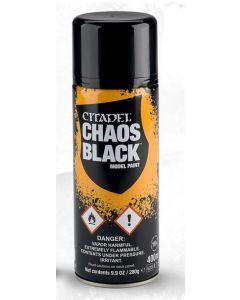Citadel 62-02 Chaos Black Spray 280g (Technical Paints) (99209999042)