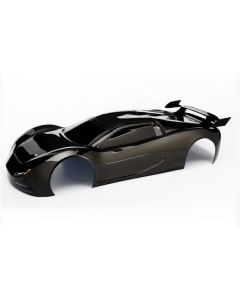 Traxxas 6411X Painted Body, XO-1®, Black ( decals applied, assembled with wing) 1/6