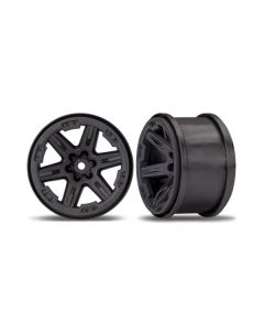 Traxxas 6772 Wheels, RXT 2.8" (black) (2) 1/10