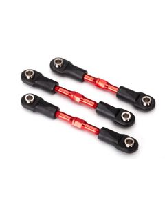 Traxxas 6939R Suspension link, rear, aluminum (red-anodized) (3pcs)