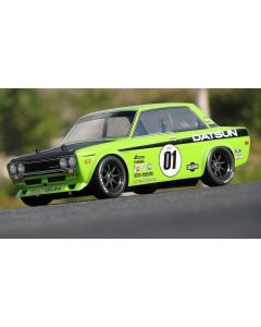 HPI 7209 - DATSUN 510 CLEAR BODY ONLY 170MM (R), 165MM (F) TRUE 1/10 FOR TOURING CAR