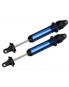 Traxxas 7761 Shocks, GTX, Aluminum (blue-anodized) (fully assembled w/o springs) (2)