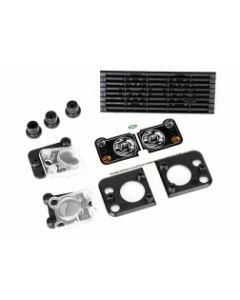 Traxxas 8013 Grille, Land Rover® Defender®/ grille mount (3)/ headlight housing (2)/ lens (2)/ headlight mount (2) (fits #8011 body)