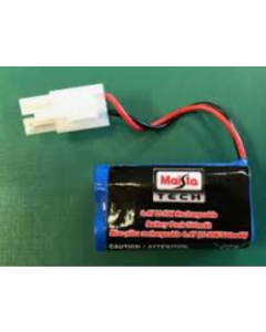 Maisto TECH 81604 Li-Ion Battery 6.4V 700mAh with Tamiya Connector (Compatible 500mah)