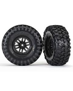 Traxxas 8272 Tires & Wheels, assembled, glued (TRX-4 wheels, Canyon Trail 1.9x4.6 tires) (2)