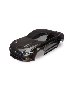 Traxxas 8312X Painted Body, Ford Mustang, Black Color 200mm WB  1/10