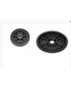 Rovan 85033 Spur Gear 57T, hub and rubber dampers