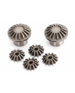 Traxxas 8582 Gear set, differential (front) (output gears (2)/ spider gears (4))