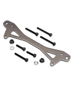 HPI 87551 REAR SHOCK MOUNT PLATE A (GUNMETAL/+12mm) /Baja 5B