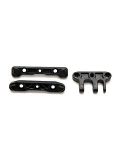 Hobao 90003 SS F/R LOWER PLASTIC ARM HOLDER SET - C PLATE (SS & Cage Nitro Buggy)