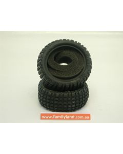 ARP 10102F 2" Street Paw Tire 28mm 35 Shore Donut 2pcs 1/10