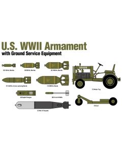 Academy 12291 US WWII Armament with Ground Service Equipment1/48