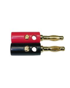 Muchmore CB-02 Banana Connector Gold 4mm (Red & Black)