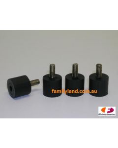 Dragon Hobby M12001039 Rubber Mount 26cc 6mm (4pcs)
