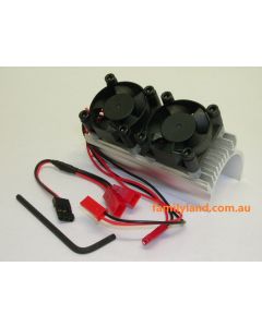 Great Vigor EL00711F Motor Heat Sink L=74mm & Cooling Fan
