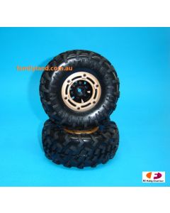 HBX RCT-p011 Crawler tire & Wheel 2.2" bead lock/2pcs