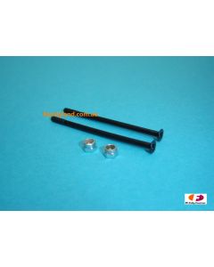 HBX 3338-H009 Bulkhead Bolt Fr/R 56mm and M3 Lock Nut