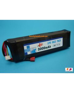 Intellect 5000-3S Lipo Batt 5000mAh 30C 11.1V w/Deans Plug