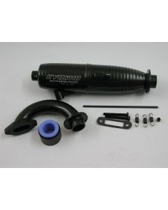 Kyosho VZW301 SC Cyclonic 1/10 Muffler set ,7mm/side outlet