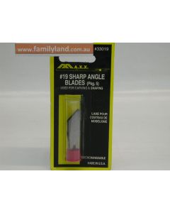 Maxx 33019 Sharp Angle Blades #19 (5pcs)