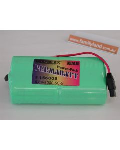 Multiplex 156008 Permabatt NiMH Receiver Battery 4.8V/3000mAh