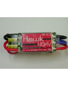 SJ Propo Hawk 40A Programmable Brushless ESC (2-6 cell lipo)