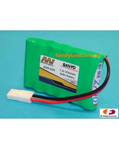 Sanyo 2700-6APG NiMh Battery 2700mah, 7.2V, CEO12S plug/Abram (Hop up for bfn-nimh6aa)
